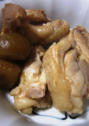 鶏もも肉の梅酒煮-レシピのメイン写真