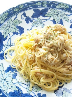 ツナと玉ねぎの冷製パスタ*レモン風味-レシピのメイン写真