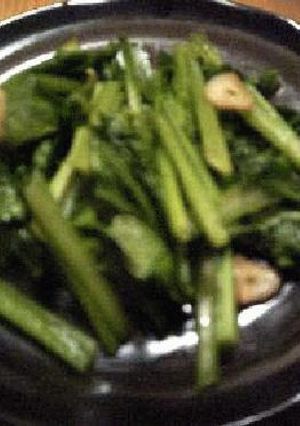 小松菜の炒め物-レシピのメイン写真