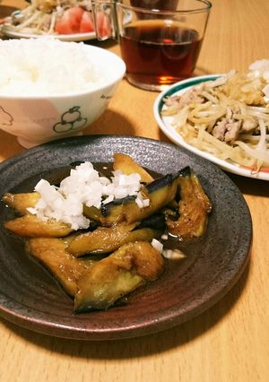 ナスｔｏめんつゆｔｏねぎだけ！！時短-レシピのメイン写真