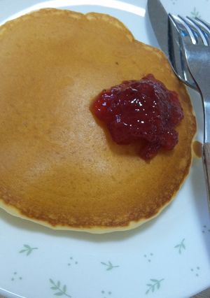 シエロオリーブオイルホットケーキ-レシピのメイン写真