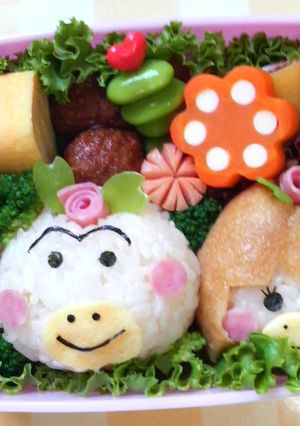キャラ弁 はなかっぱ-レシピのメイン写真