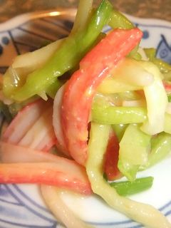 かにかまの酢みそ和え-レシピのメイン写真