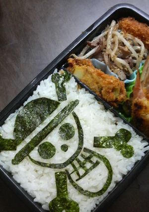 ワンピース★海賊旗 キャラ弁-レシピのメイン写真