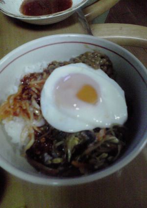 肉はなくとも美味！納豆ビビンバ-レシピのメイン写真