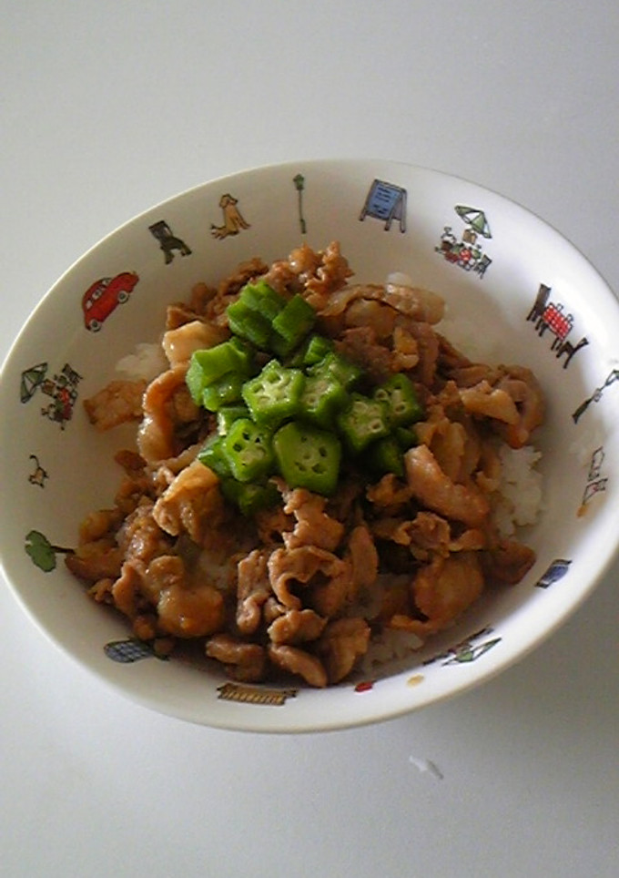 夏でも☆豚しょうが焼き丼-レシピのメイン写真