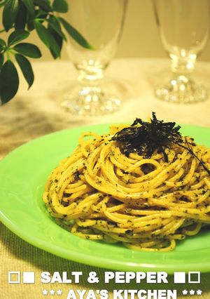 ***大葉海苔チーズソース★パスタ***-レシピのメイン写真