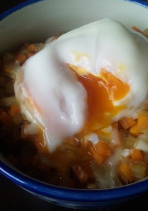 家カフェランチ★温たまキャロット丼-レシピのメイン写真