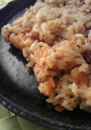 簡単こくうま納豆炒飯♪チーズ入り！-レシピのメイン写真