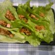 肉みそ納豆☆レタス包み