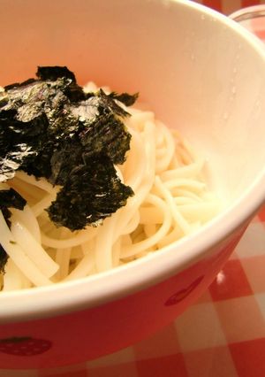 当たり前！？ウチのうどん（そば）の盛り方-レシピのメイン写真