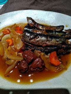 いわし(さんま)の梅煮 圧力鍋で骨まで◎-レシピのメイン写真