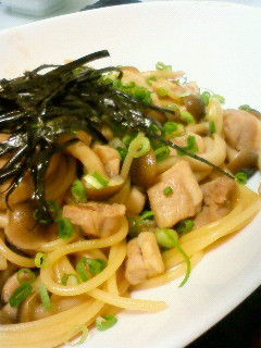 きのことチキンの絶品和風パスタ♡-レシピのメイン写真