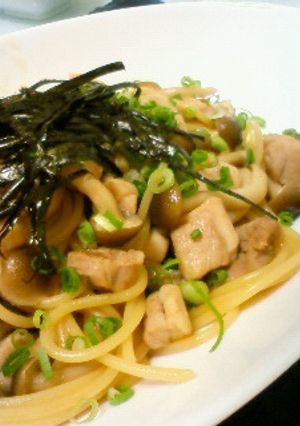 きのことチキンの絶品和風パスタ♡-レシピのメイン写真