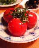 酢プチトマトのオシャレつきだし