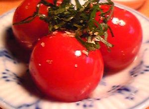 酢プチトマトのオシャレつきだし-レシピのメイン写真