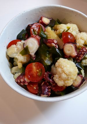 たことカリフラワーの美食サラダ★-レシピのメイン写真