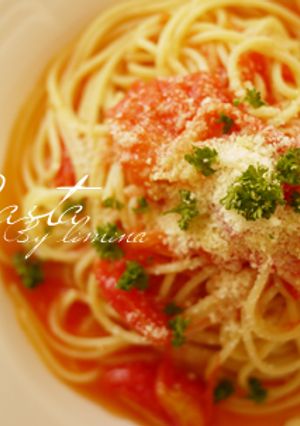 極上のシンプルさ！フレッシュトマトパスタ-レシピのメイン写真
