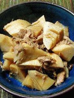 たけのことツナ缶の煮物-レシピのメイン写真