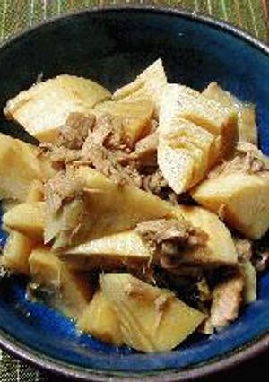 たけのことツナ缶の煮物-レシピのメイン写真