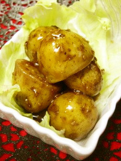 簡単速攻✿焼き肉のタレで照りジャガ✿-レシピのメイン写真