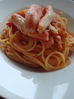 タラバガニのトマトソースパスタ-レシピのメイン写真