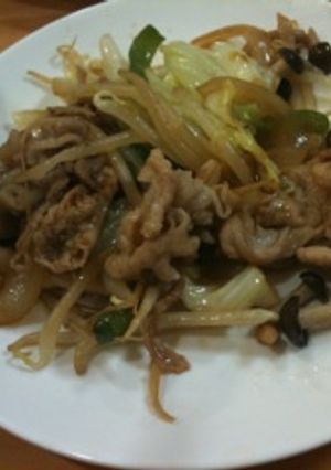 中華屋の味♪美味しい野菜いためを作ろう-レシピのメイン写真