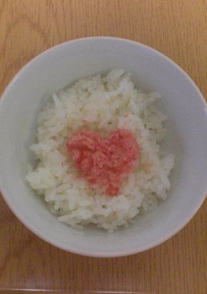 可愛いハートご飯-レシピのメイン写真