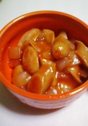 お弁当に☆チリケチャップ味のウィンナー-レシピのメイン写真