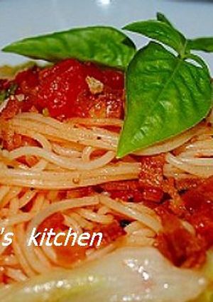 夏の冷製パスタはBLT-レシピのメイン写真