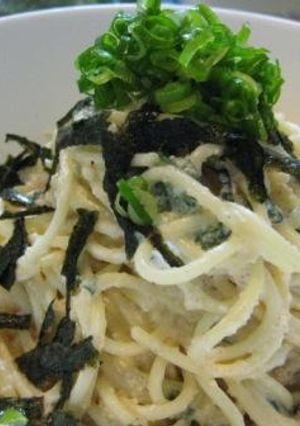 夏にお勧め♪冷製めんたいスパ-レシピのメイン写真
