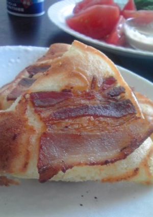 ベーコンホットケーキ♪-レシピのメイン写真