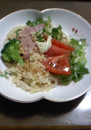さっぱりポン酢で冷やしうどん-レシピのメイン写真