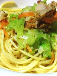 ホタテとキャベツのパスタ-レシピのメイン写真