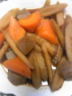 ごぼうの甘辛煮-レシピのメイン写真