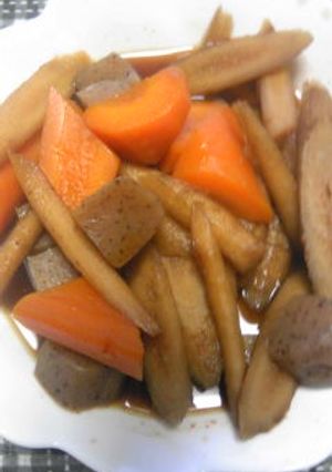 ごぼうの甘辛煮-レシピのメイン写真