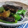 簡単ズボラ流★ナスとピーマン甘辛炒め煮