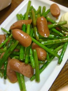 ウインナーとアスパラのレモン醤油炒め-レシピのメイン写真