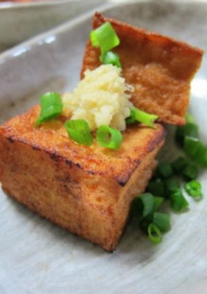 カリカリ厚揚げ、男焼き!”男子”-レシピのメイン写真