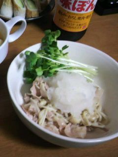 豚肉とえのきのおろしぽん酢-レシピのメイン写真