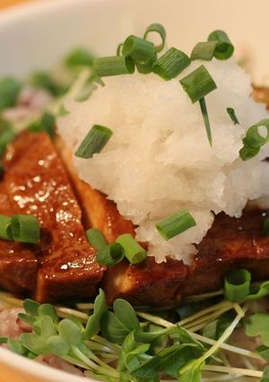 豚の味噌漬けで、スタミナ丼！-レシピのメイン写真