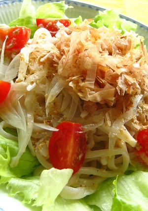 八百屋レシピ☆サラダうどん-レシピのメイン写真