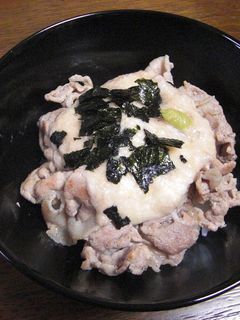 豚とろろ丼-レシピのメイン写真