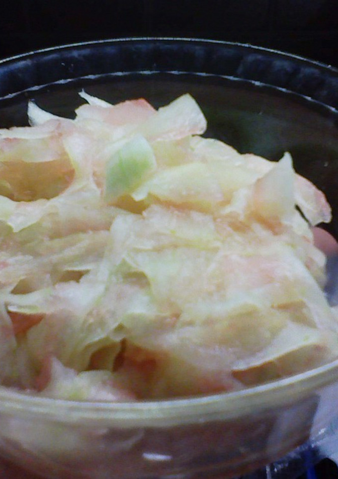 すいかの皮の酢の物☆節約エコ料理-レシピのメイン写真