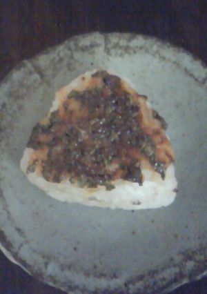 シンプルしそ味噌で焼きおにぎり-レシピのメイン写真