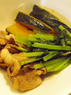 豚肉とかぼちゃの煮物-レシピのメイン写真