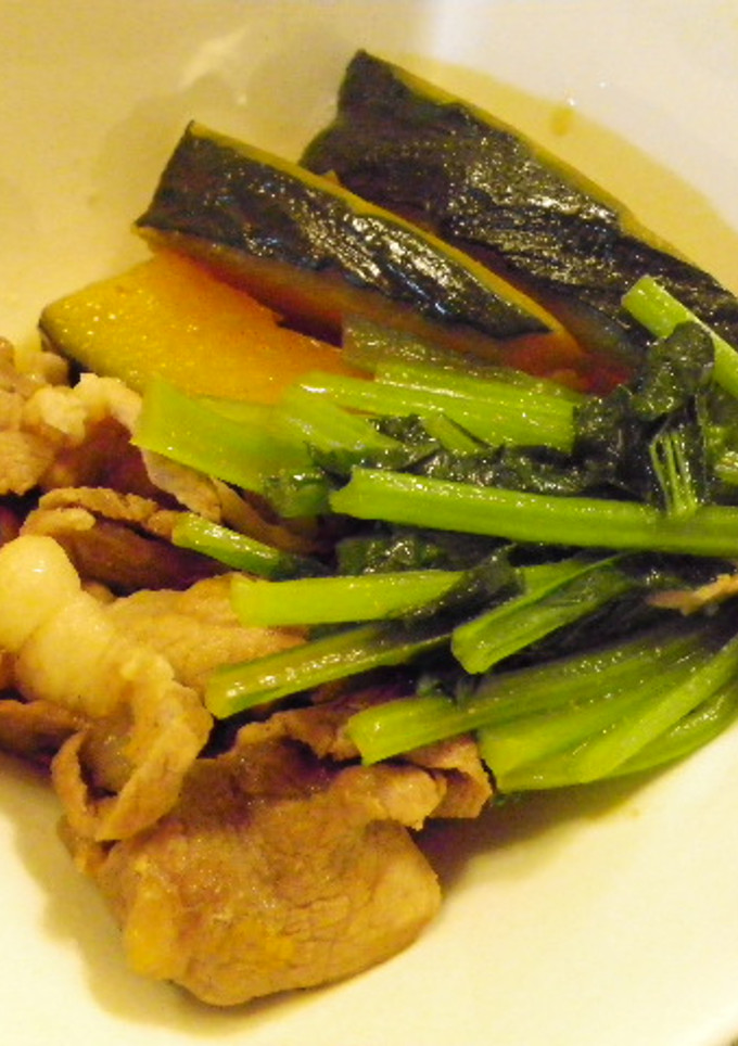 豚肉とかぼちゃの煮物-レシピのメイン写真