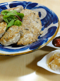 鰯のふわふわ豆腐ハンバーグ-レシピのメイン写真