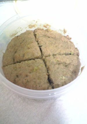☆離乳食チョコバナナパン☆-レシピのメイン写真