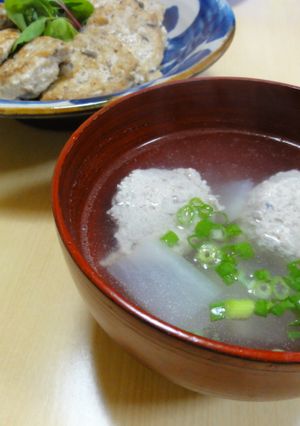 鰯のフワフワつみれ汁-レシピのメイン写真